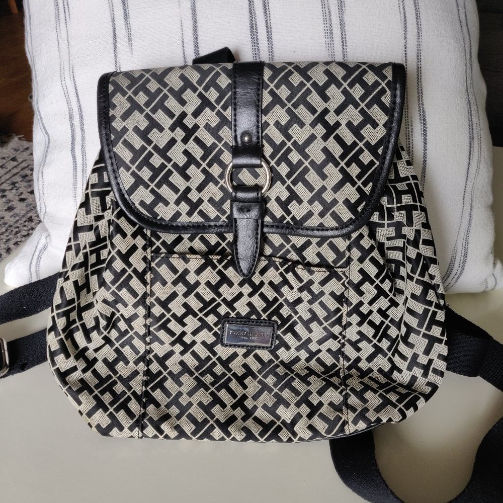 Cute Tommy Hilfiger Jacquard Small backpack